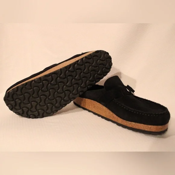 Birkenstock Black Buckley Clog Slip-on Moccasin Women's Size EU 41 / US 10 - Picture 10 of 11
